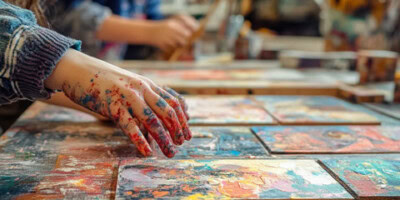 Linoldruck Stadtmuseum Tübingen / erstellt mit Dall-e - Stadtmuseum Tübingen